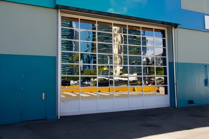 Glass Garage Door in Los Angeles